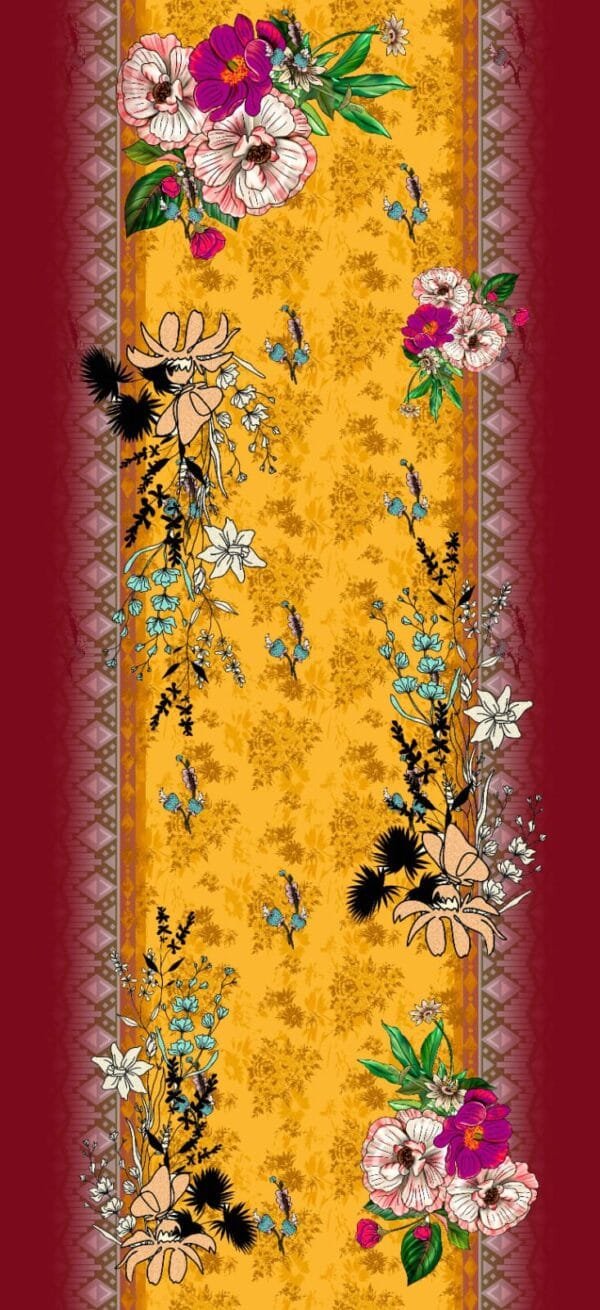 KHAADI LAWN DIGITAL PRINT DUPATTA - Image 2